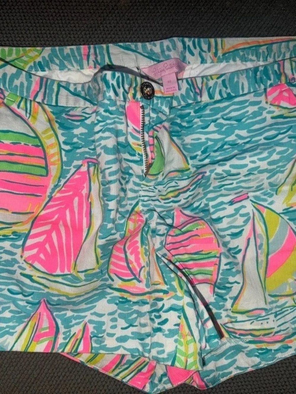 Lilly Pulitzer Women's Printed Shorts in Blue & Pink